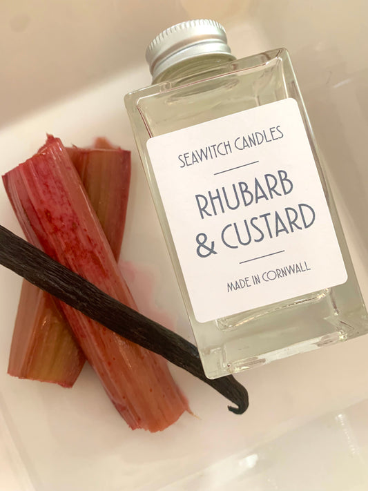 Rhubarb and Custard Scented Diffuser - Handmade in Cornwall