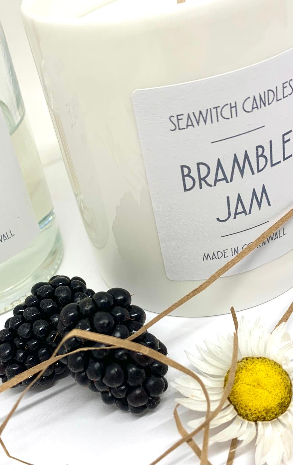 Bramble Jam Soy Wax Candle - Handmade in Cornwall – Seawitch Stores