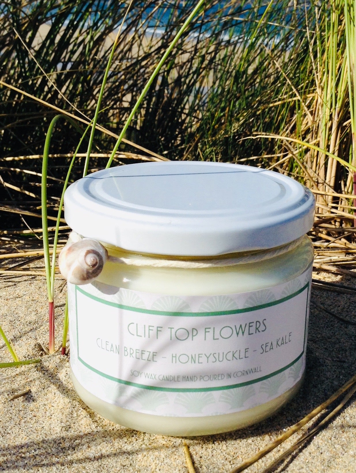 Cliff Top Flowers Soy Wax Candle